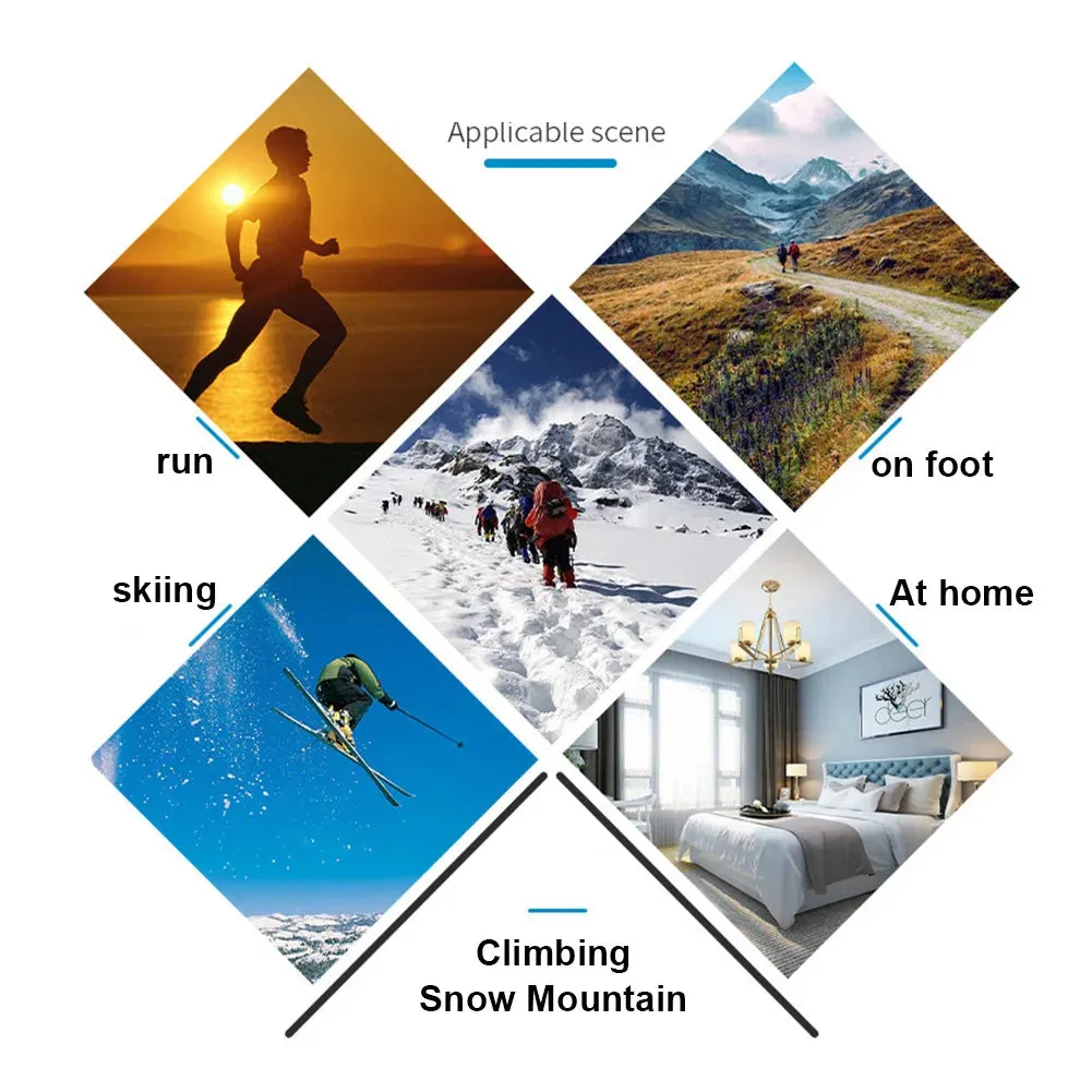 1-10Pairs Ski Sports Socks Breathable Thermal Knee-high Socks Comfortable Compression Women Men Knee Stocking for Hiking Running