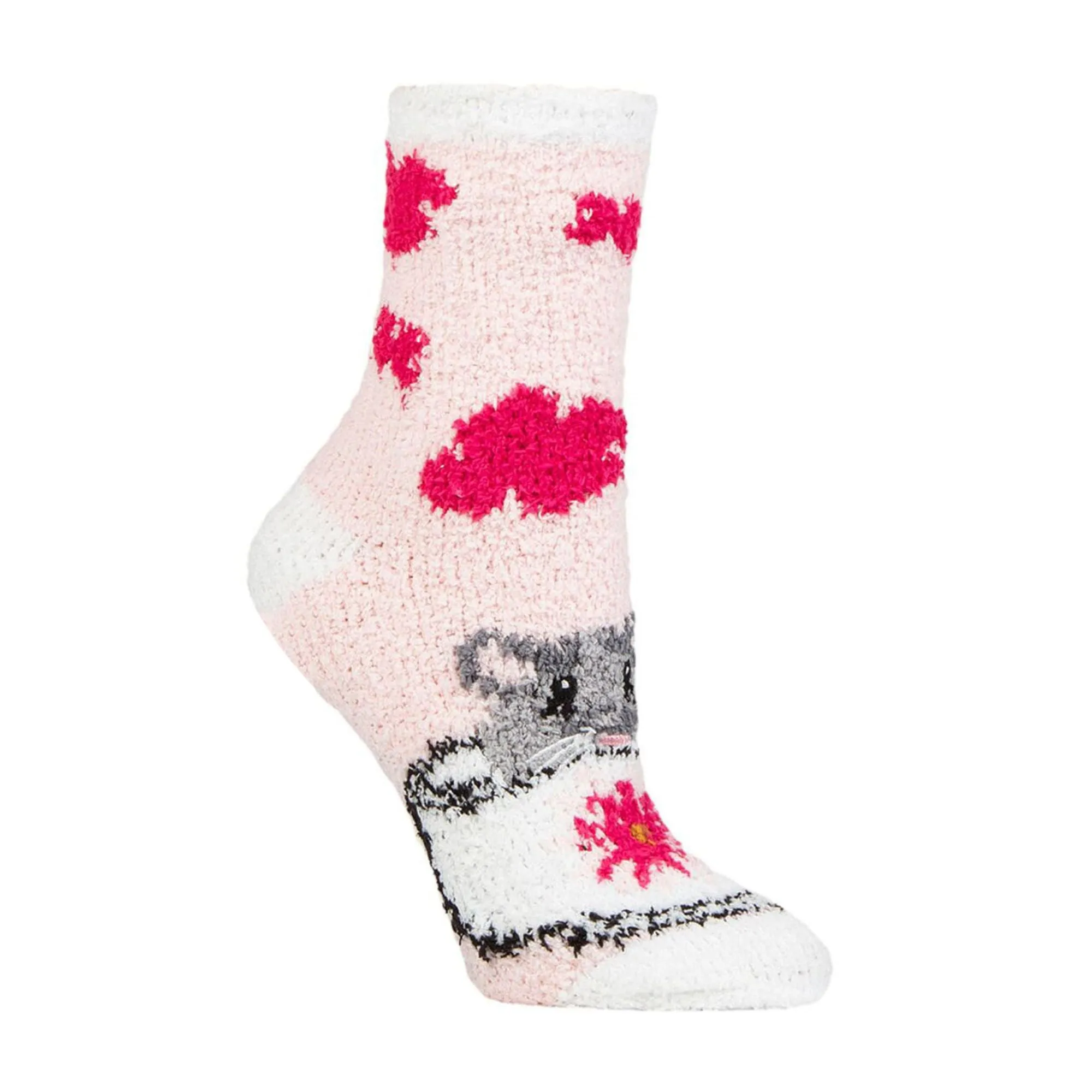 1 Pack Ladies Gift Box Cosy Lounge Socks for Bed