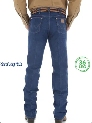 13MWZPW Wrangler Mens Cowboy Cut Original Fit Jean 36’ leg