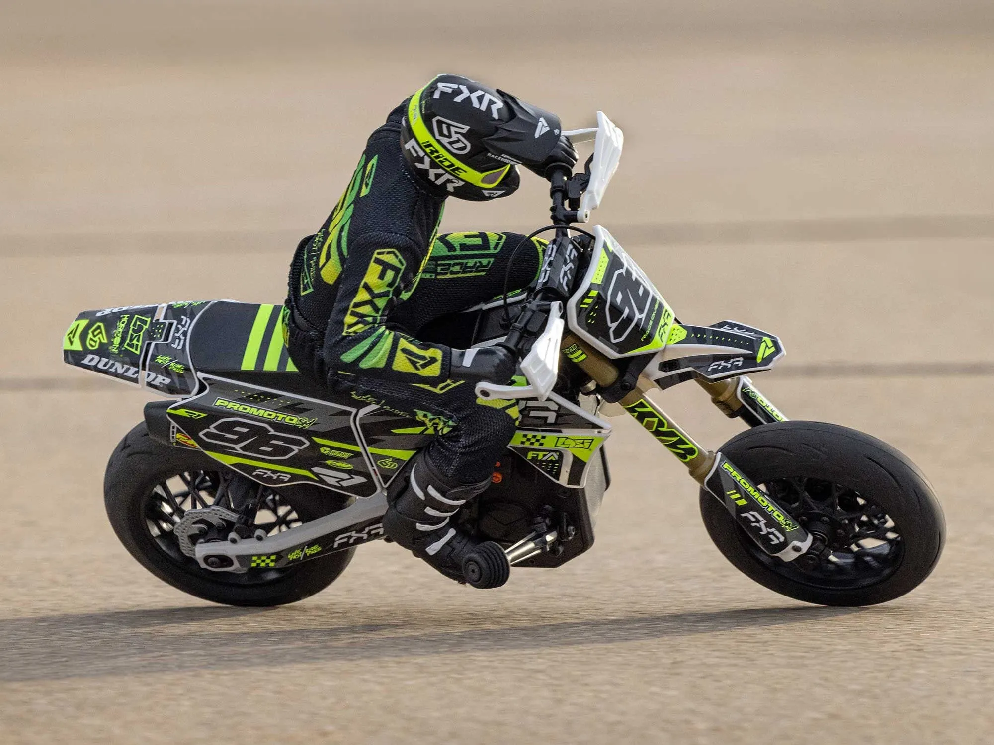 1/4 Promoto-SM FXR Supermoto Motorcycle RTR Basic - LOS2272