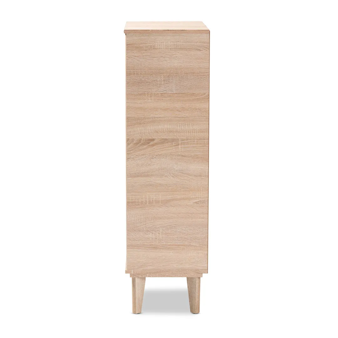 2-Door Wood Entryway 10 Pair Shoe Storage Cabinet Hokku Designs