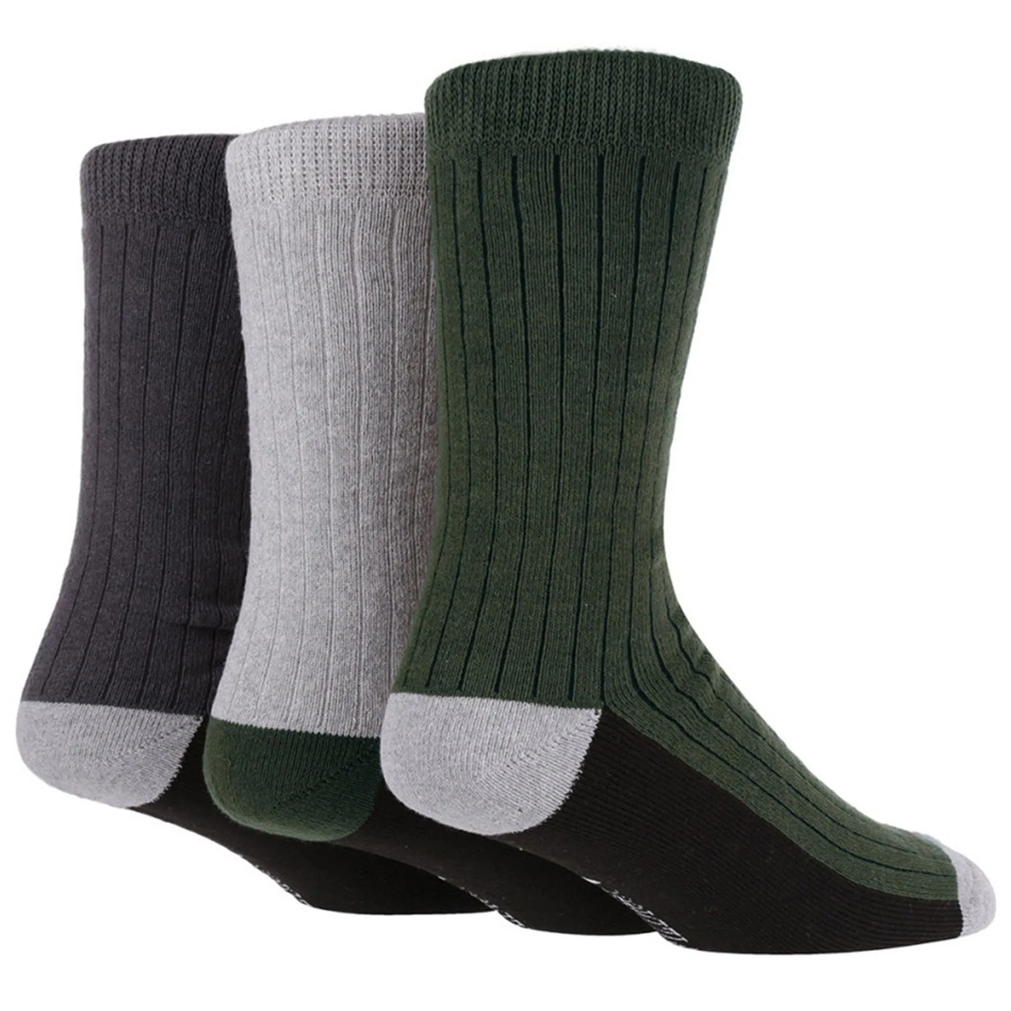 3 Pack Mens Casual Boot Socks for All Seasons