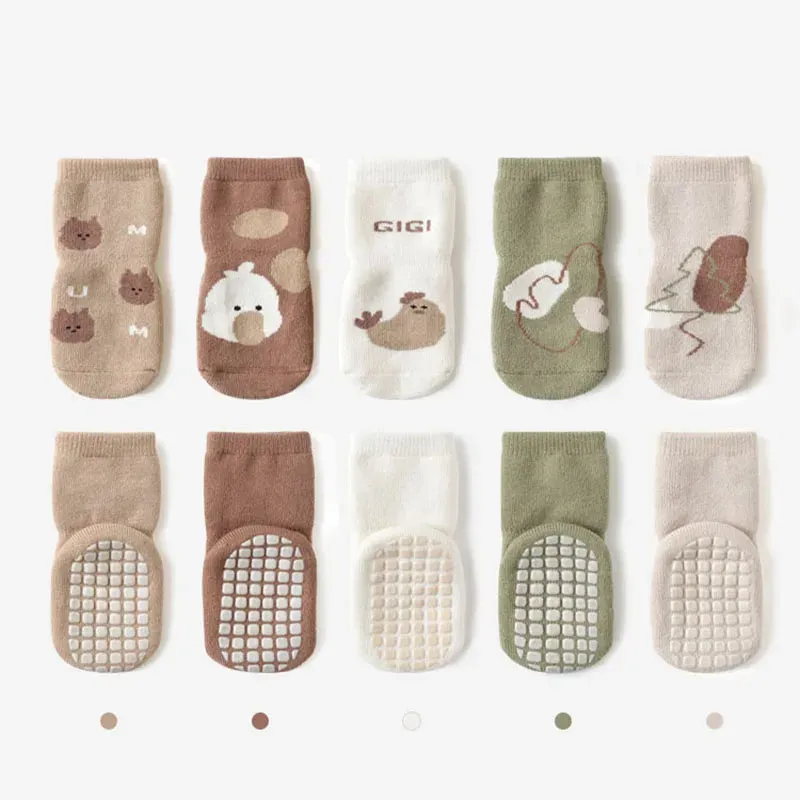 5 Pairs Winter Baby Socks