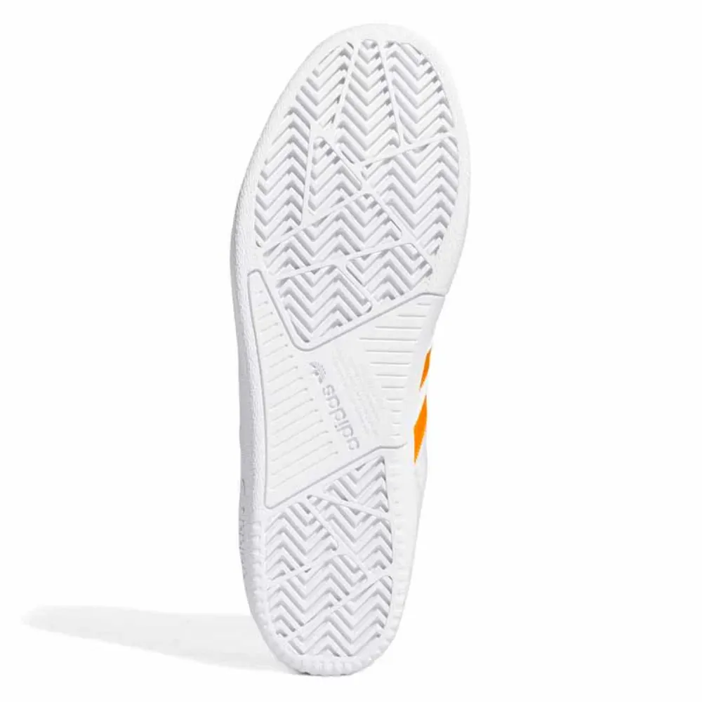 Adidas Skateboarding Tyshawn Low Skate Shoes | Feather White, Crystal White & Gold Metallic