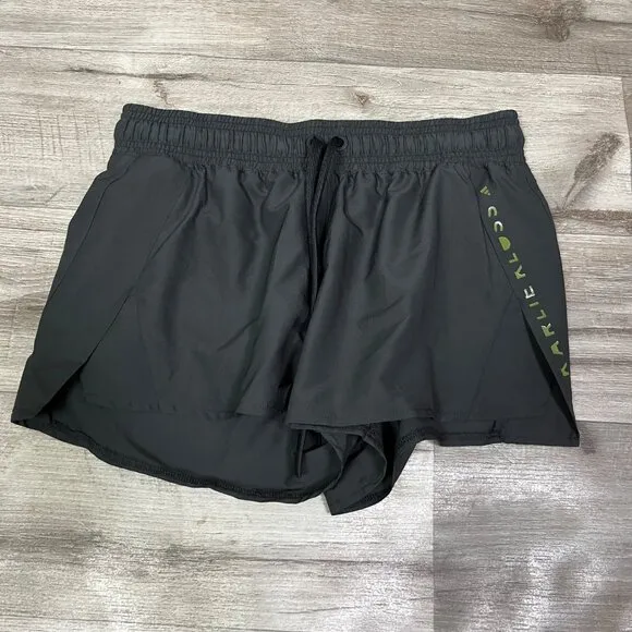 Adidas x Karlie Kloss Athletic Mid Rise Loose Running Shorts Black NWT Size S