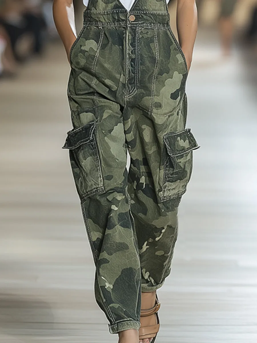 Ammillie™ | Wide-Leg Denim Jumpsuit