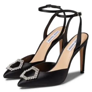 AMORY Women's Embellished Pointed Toe Heel Pumps