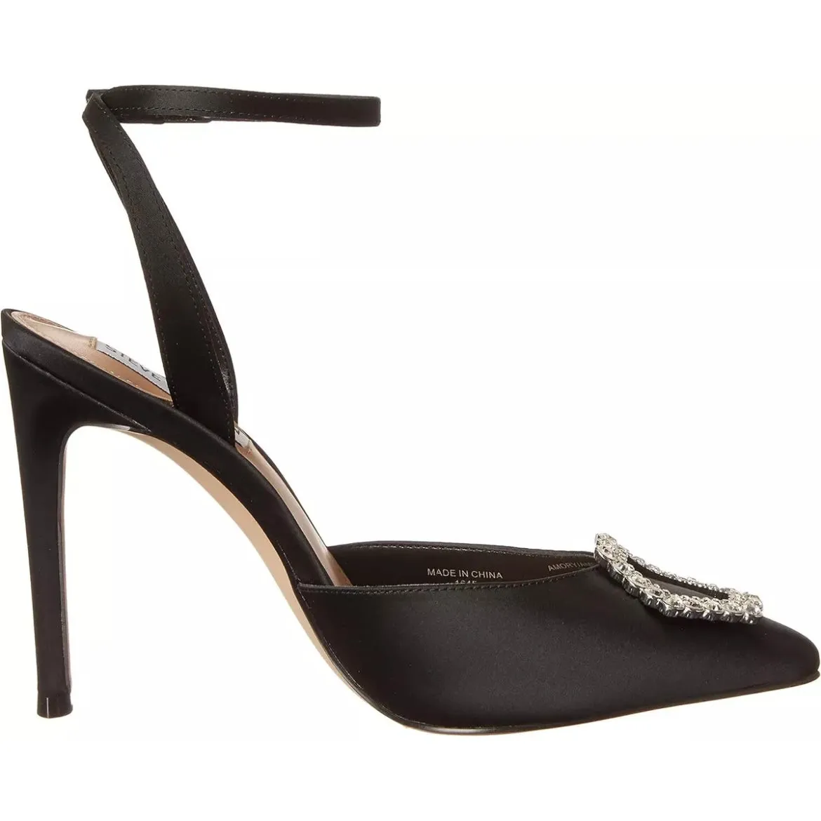 AMORY Women's Embellished Pointed Toe Heel Pumps