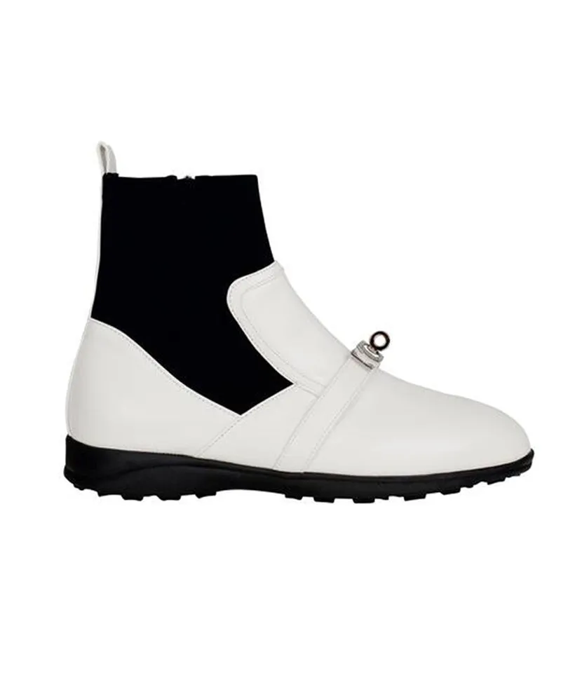 Anell Golf Low Span Golf Boots - Ivory