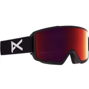 ANON M3 goggles - Black w/ Sunny Red