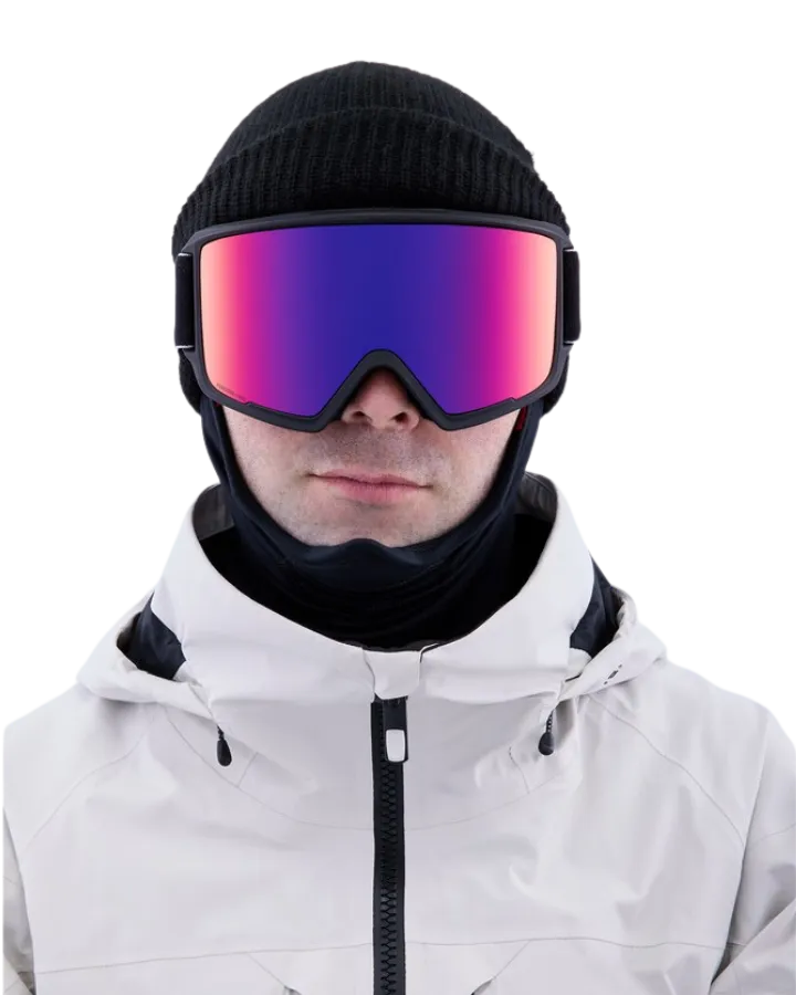 Anon M3 Snow Goggles   Bonus Lens   Mfi® Face Mask - Black/Perceive Sunny Red Lens