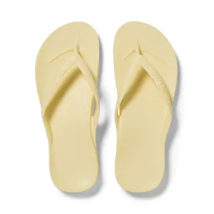 Archies: Arch Support Thongs - Lemon