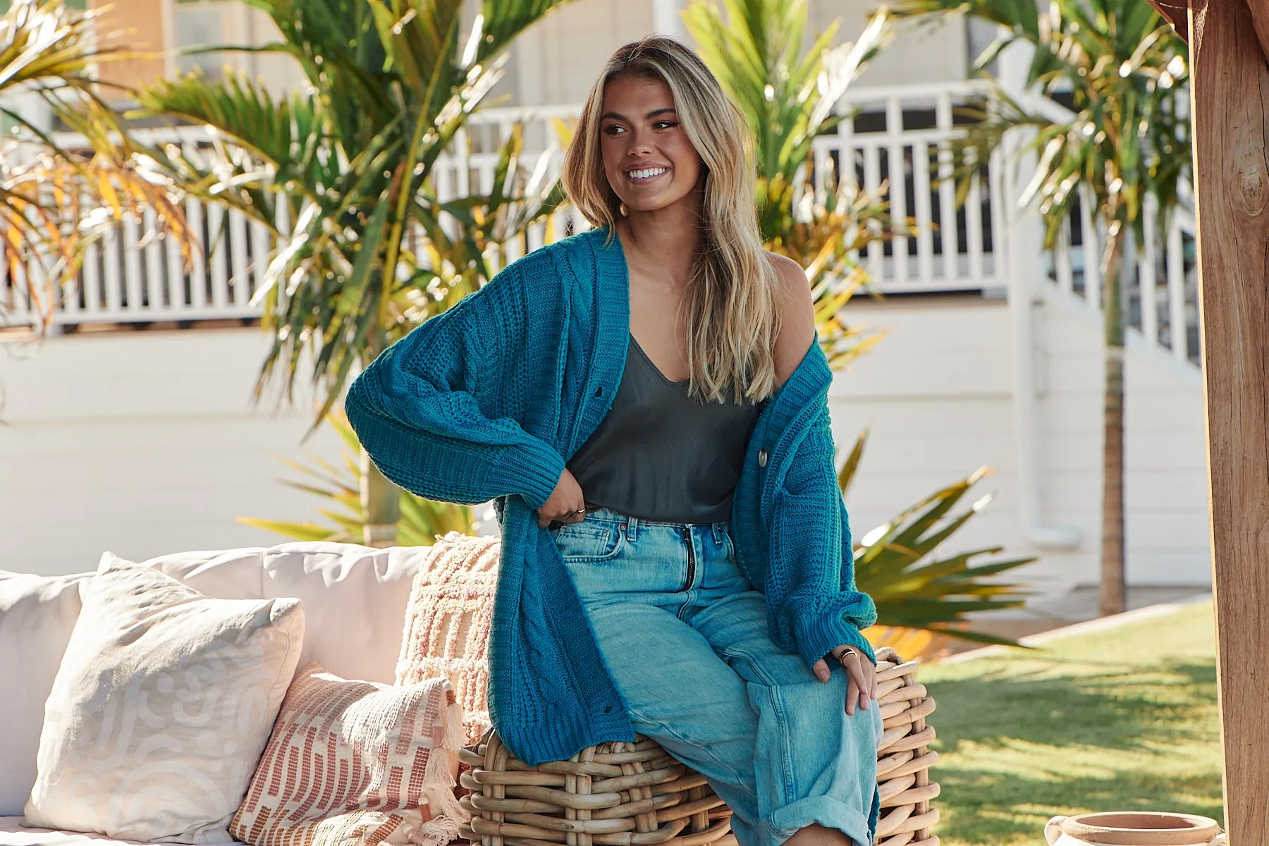 Azure Knit - Teal