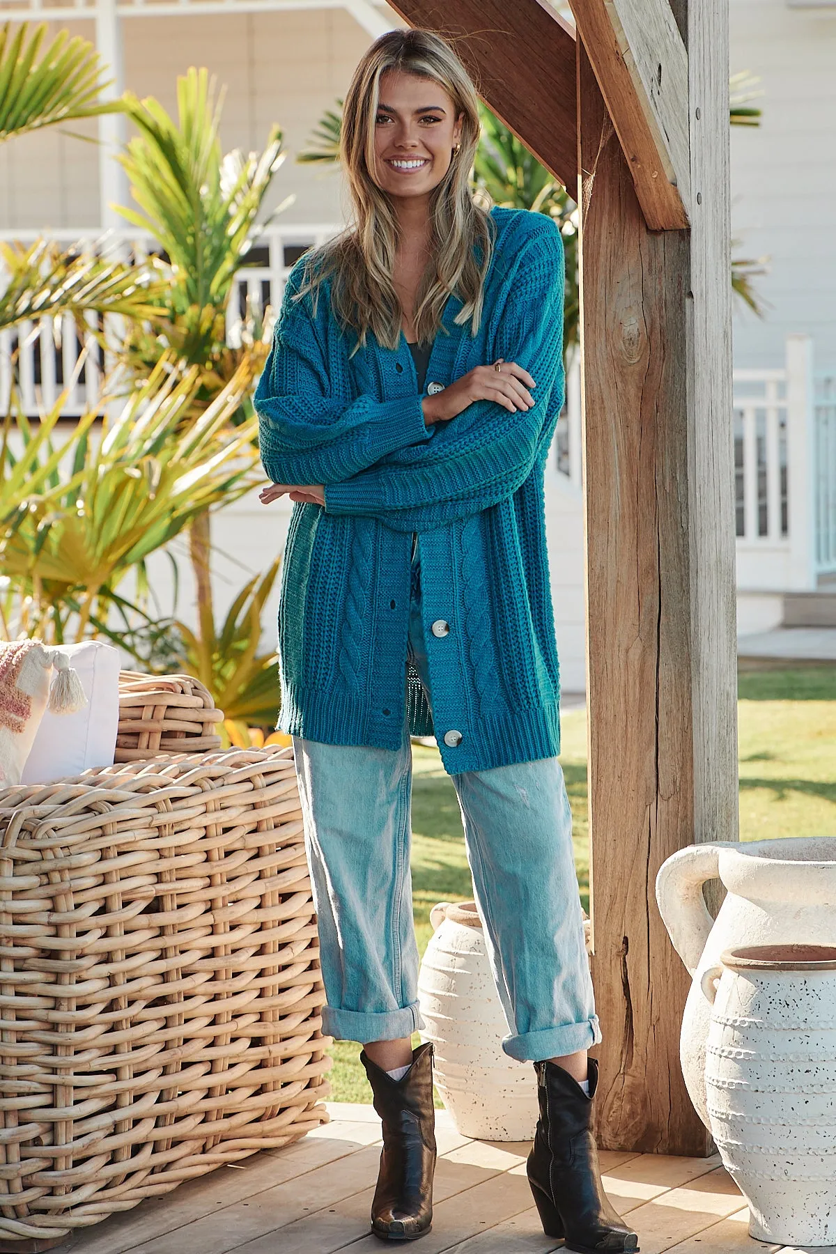 Azure Knit - Teal
