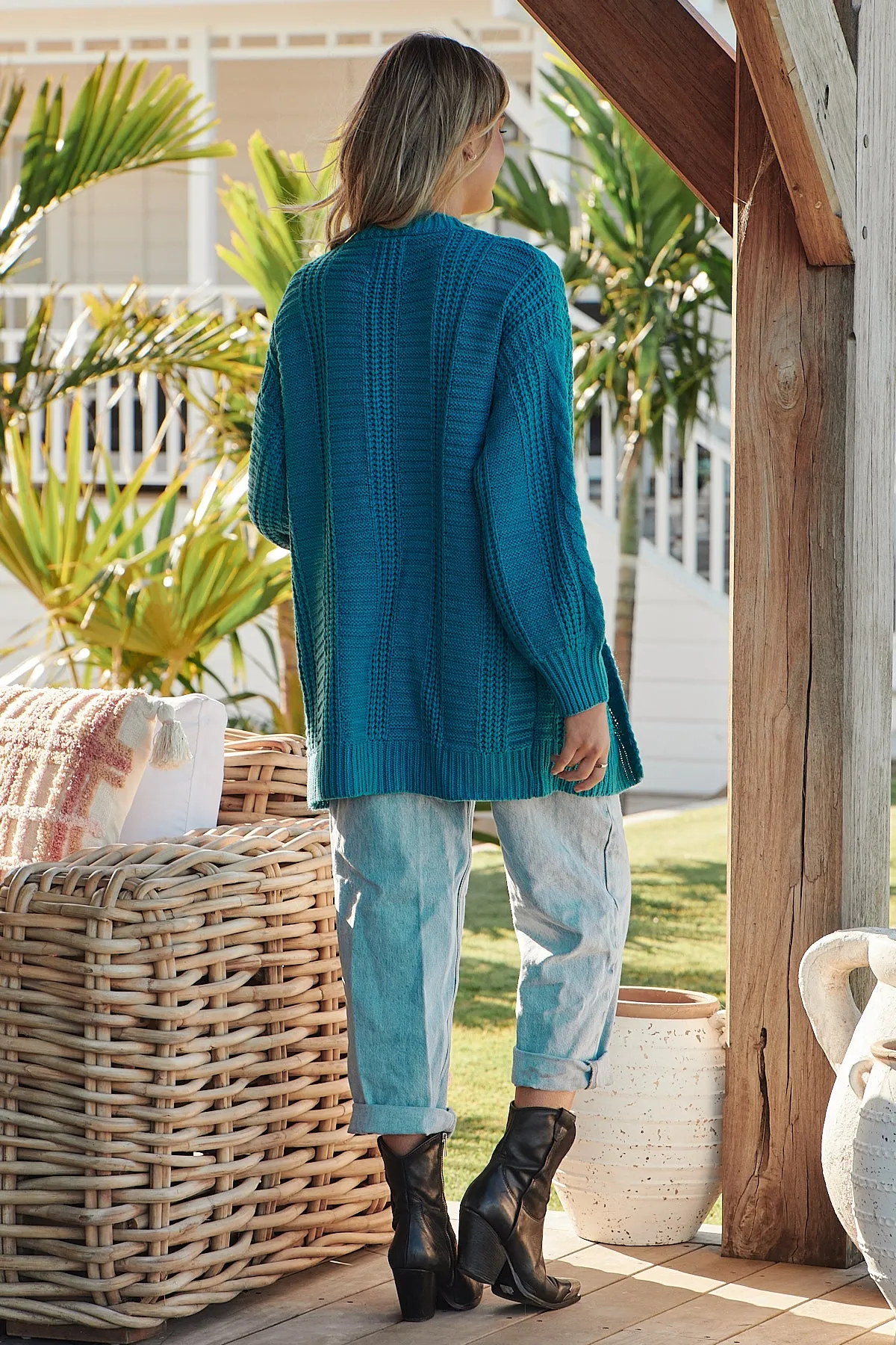 Azure Knit - Teal