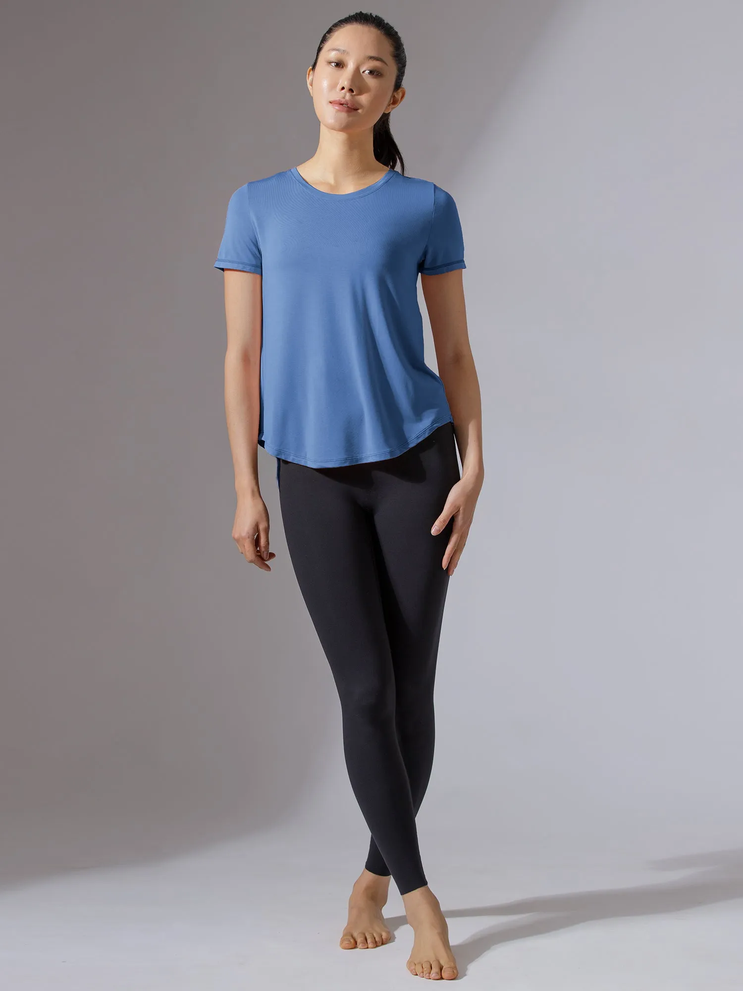 BACK TIE EVERYDAY SHORT SLEEVE TEE