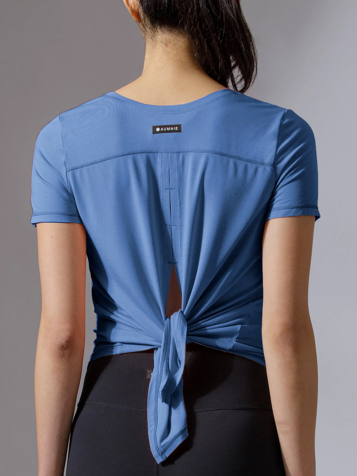 BACK TIE EVERYDAY SHORT SLEEVE TEE