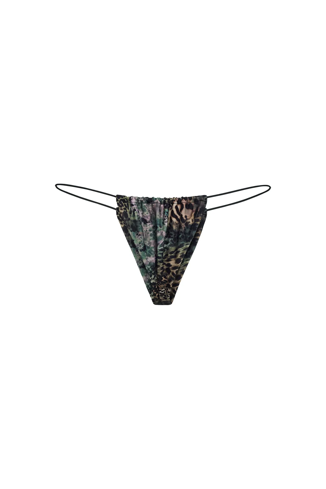 BAMBI BIKINI BOTTOM - GREEN : ANIMAL INSTINCT