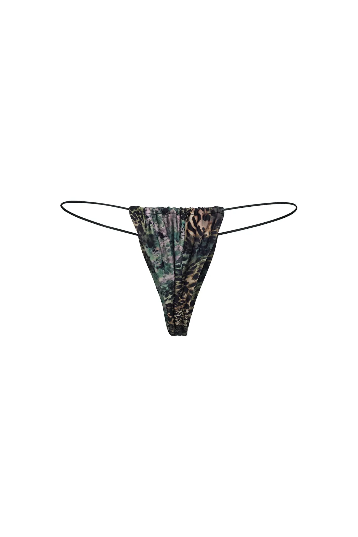 BAMBI BIKINI BOTTOM - GREEN : ANIMAL INSTINCT