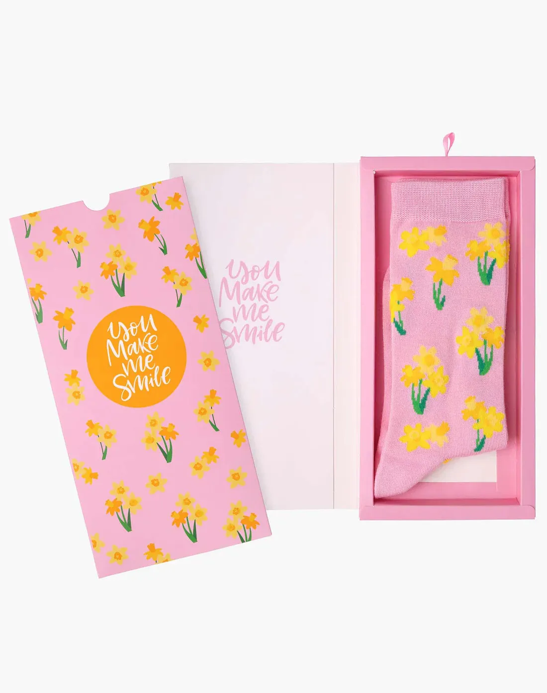 Bamboozled Women’s Daffodil Sock Card