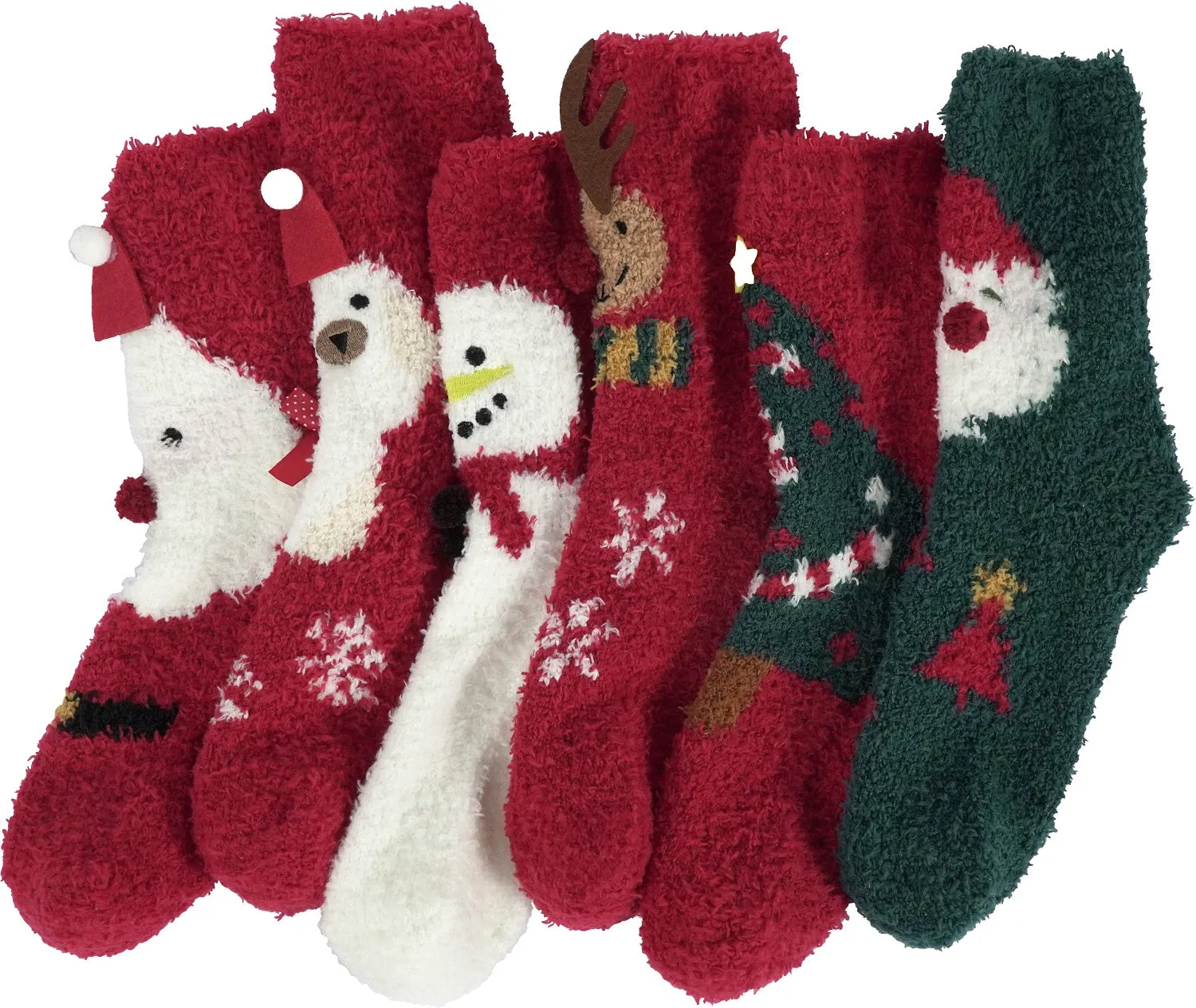 BenSorts Womens Fuzzy Socks Thick Warm House Slipper Socks Stocking Stuffers Gifts