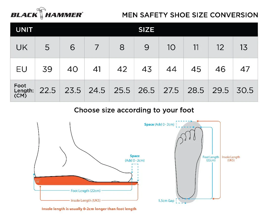 Black Hammer Men Formal Low Cut Shoes BH3703-YM