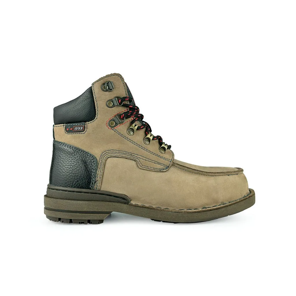 Black Hammer Men Mid Cut with Shoelace Safety Shoe BH2610