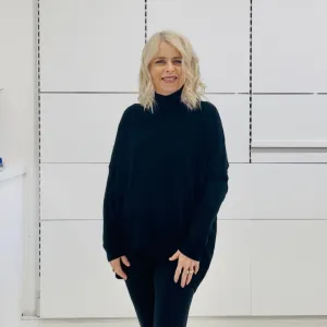 Black Luxe Knit Jumper