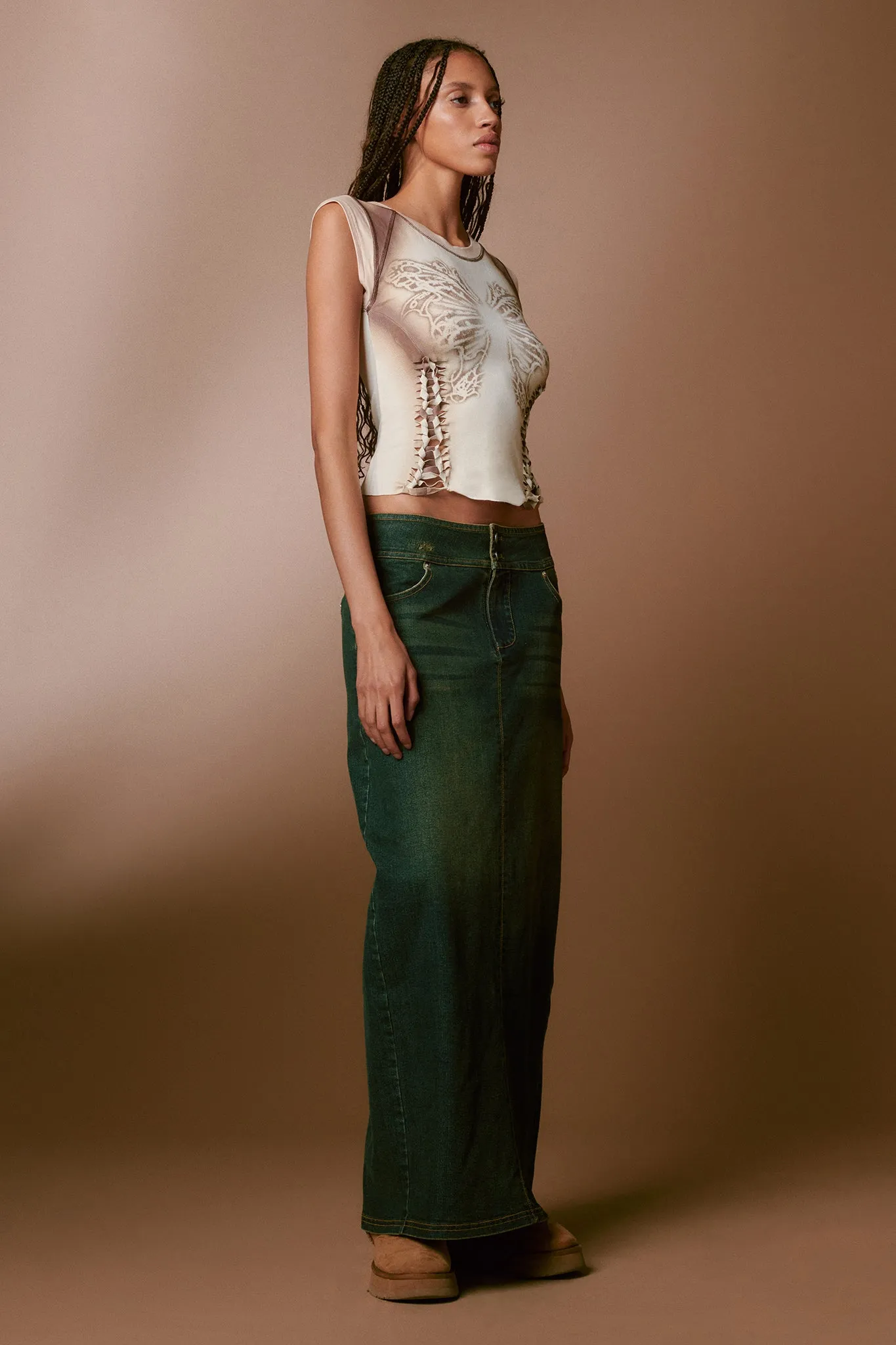 BRIAR TOP - BROWN