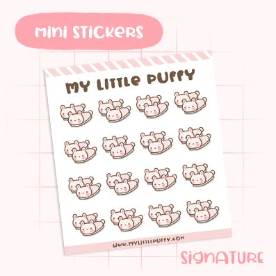 Bunny Slipper Planner Sticker