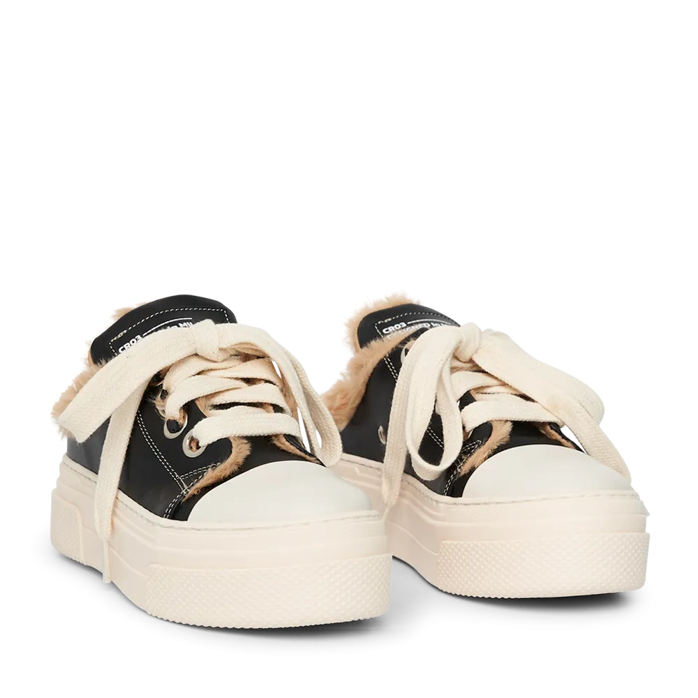 CALIPSO – Fur Black Sabot