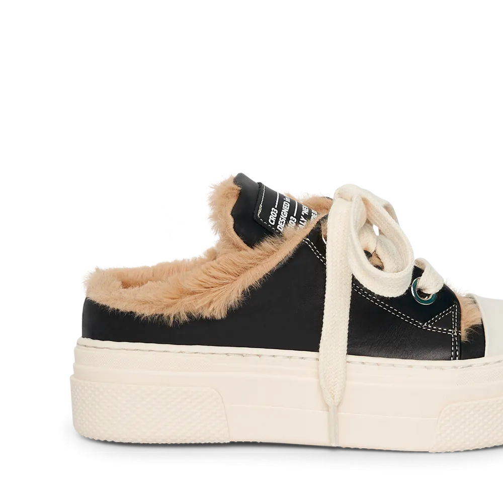 CALIPSO – Fur Black Sabot