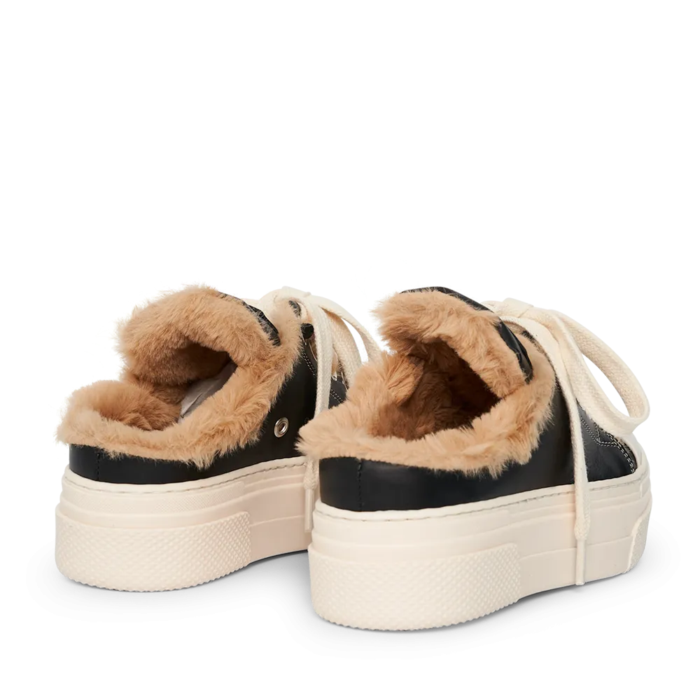 CALIPSO – Fur Black Sabot