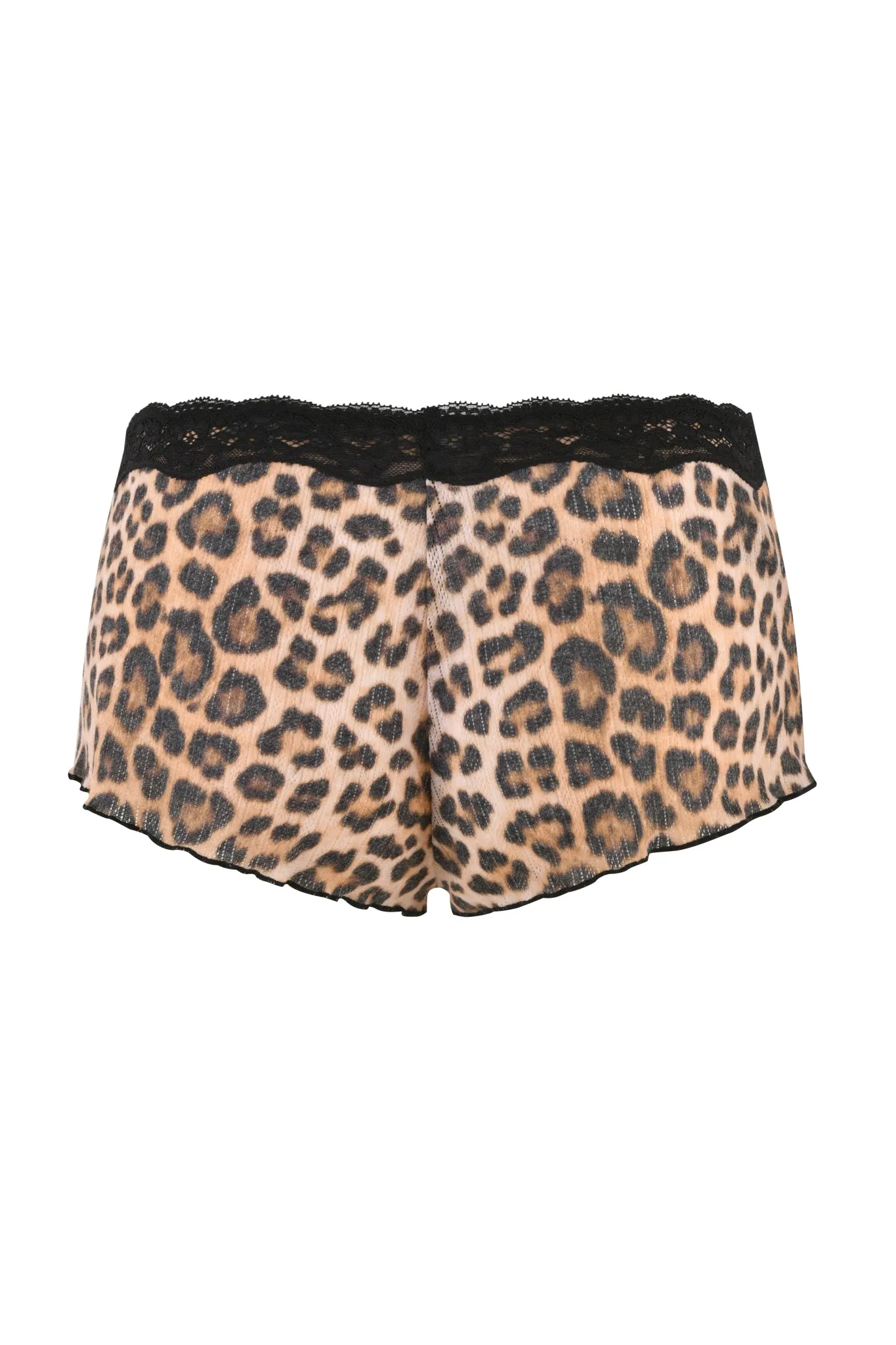 CASSIA SHORT - NEUTRAL : LEOPARD