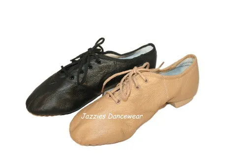 Child Split Sole Lace Up Jazz Shoes