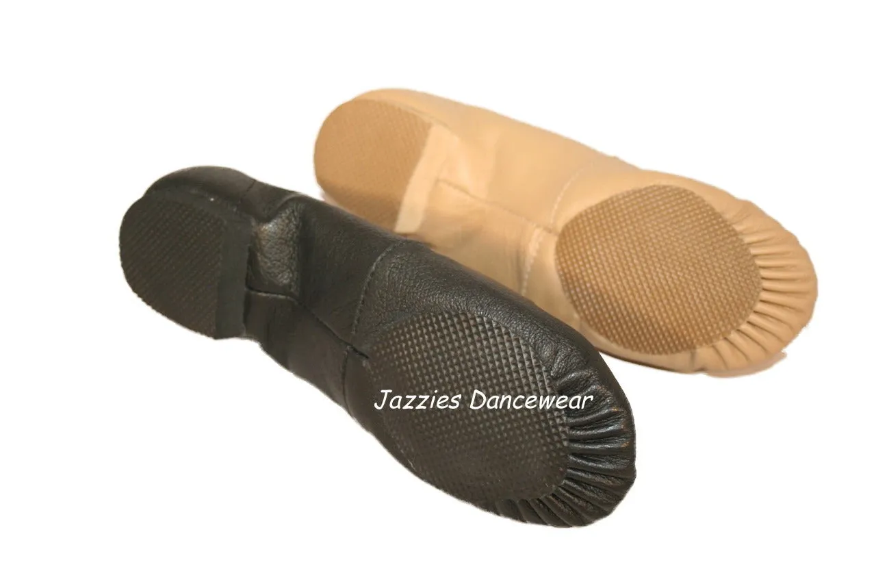 Child Split Sole Lace Up Jazz Shoes