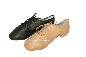 Child Split Sole Lace Up Jazz Shoes