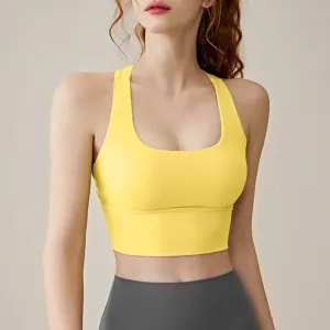 Ciri Strappy Crossback Longline Sports Bra