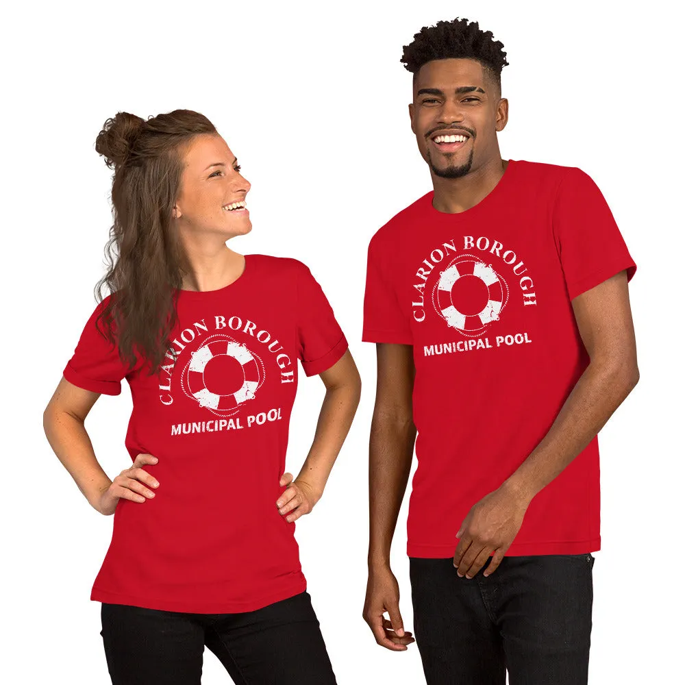 Clarion Pool Life Saver - Unisex t-shirt