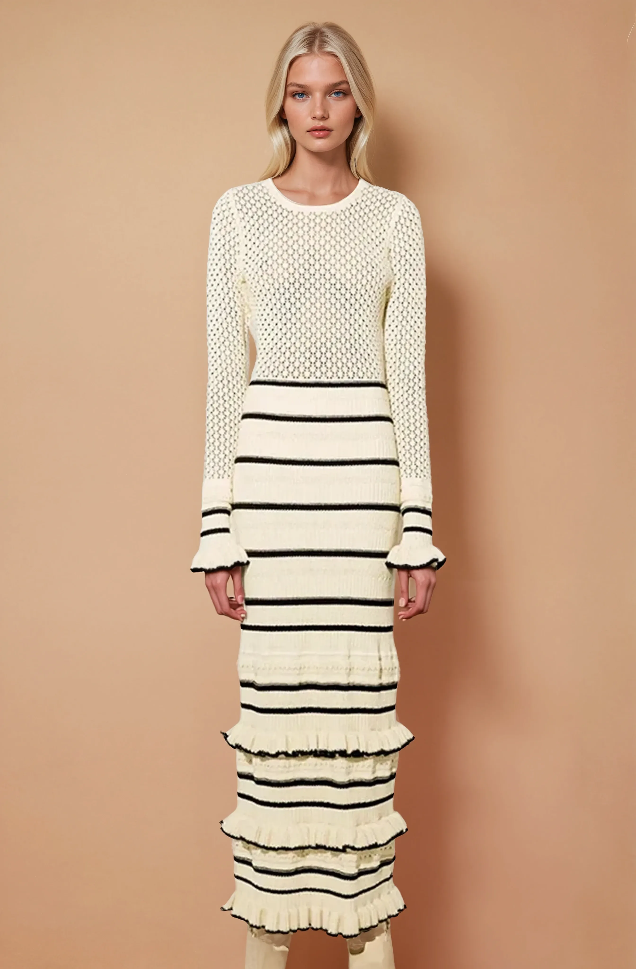 Cleo Ruffle  Dress