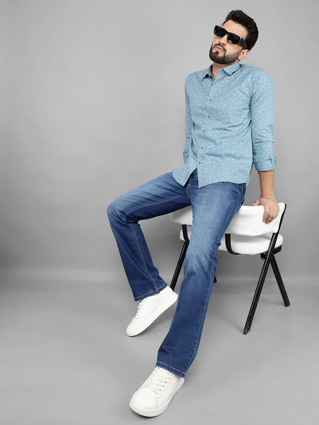 COBB Blue Boot Cut Premium Jeans