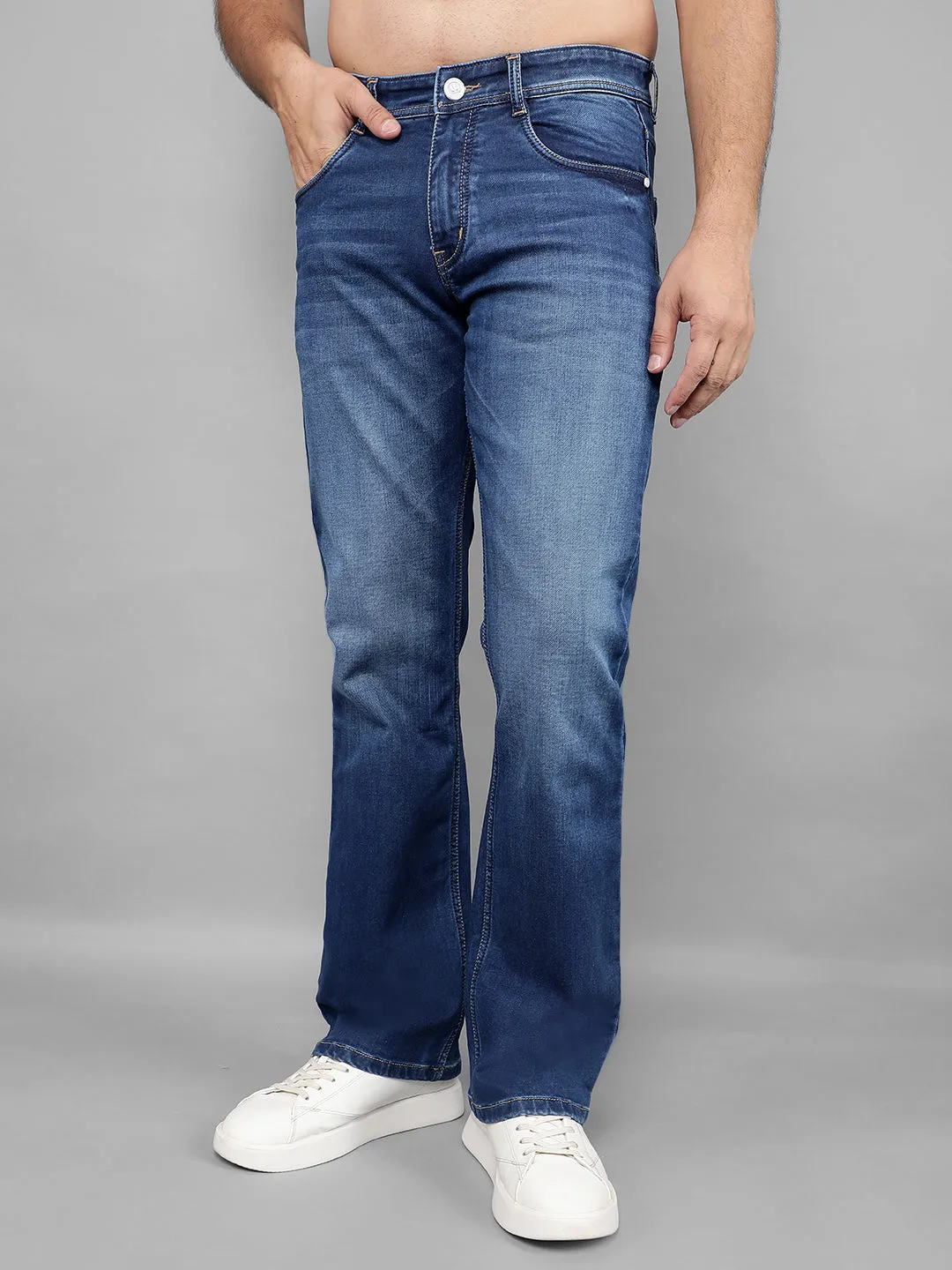 COBB Blue Boot Cut Premium Jeans
