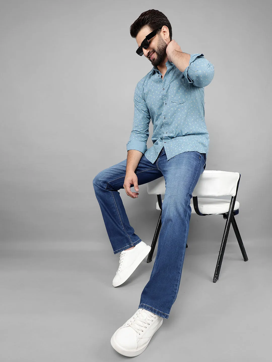 COBB Blue Boot Cut Premium Jeans