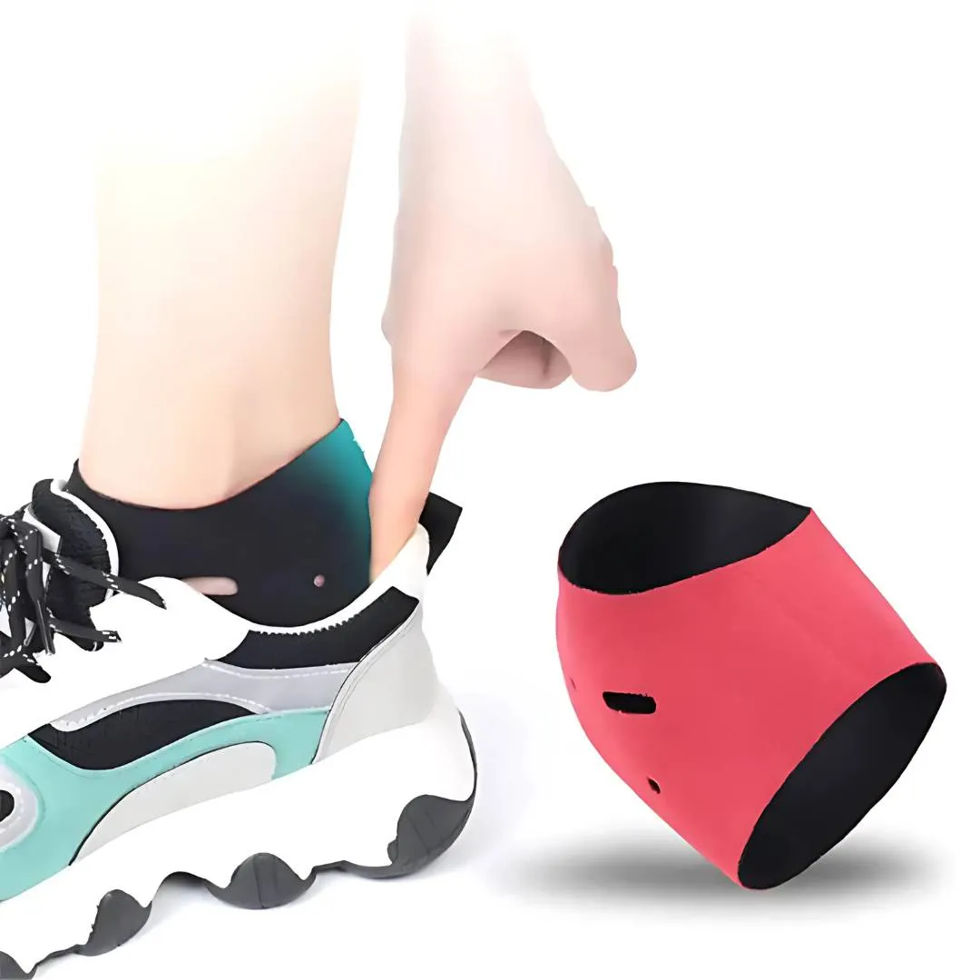 Cushioned Heel Socks for Dry Cracked Heels - Plantar Fasciitis Relief & Daily Comfort Support