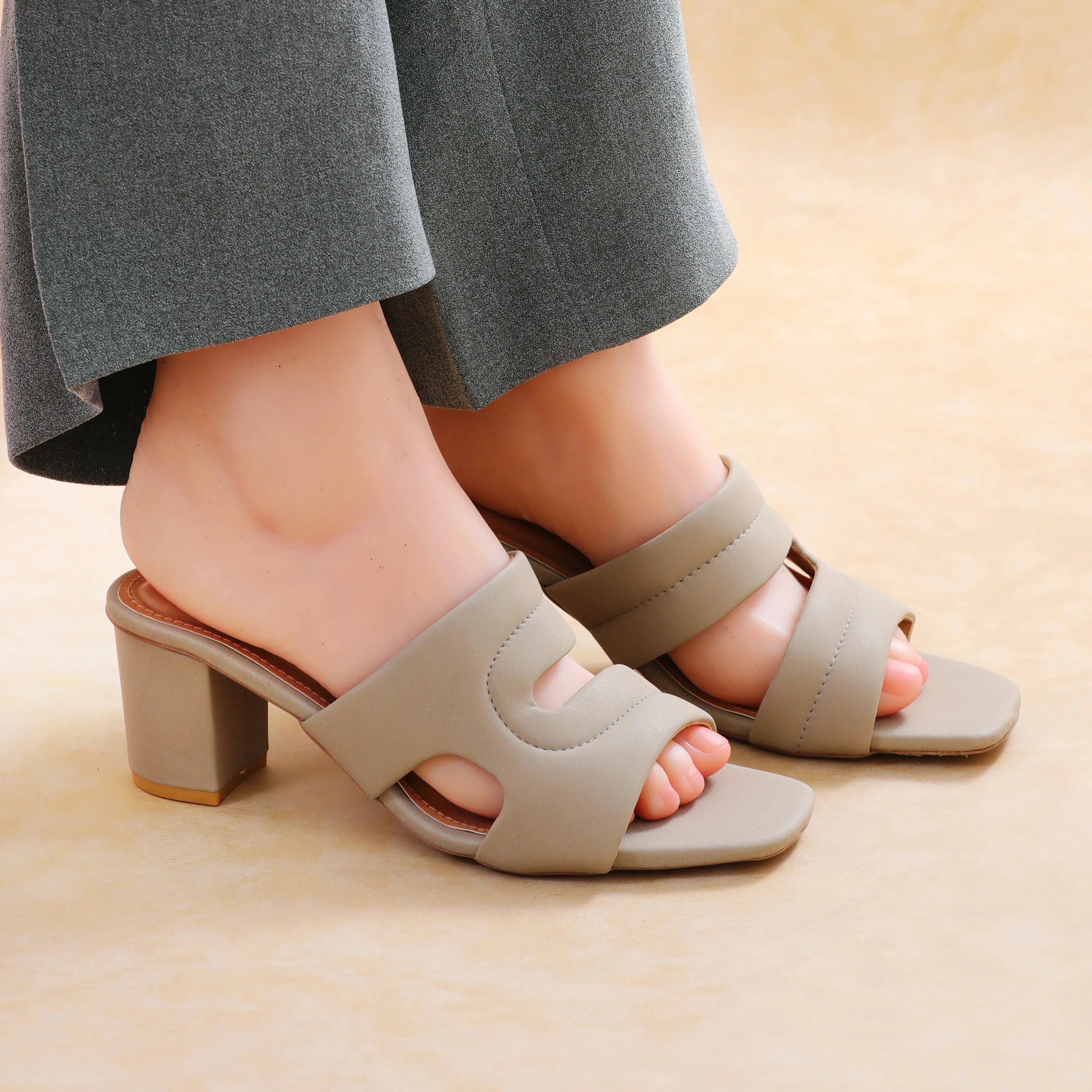 Dany grey women heels