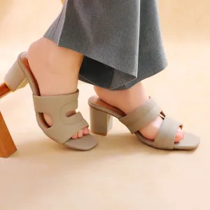Dany grey women heels