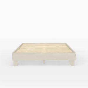 Dedrie Solid Wood Platform Bed George Oliver Color: White Wash Size: Full