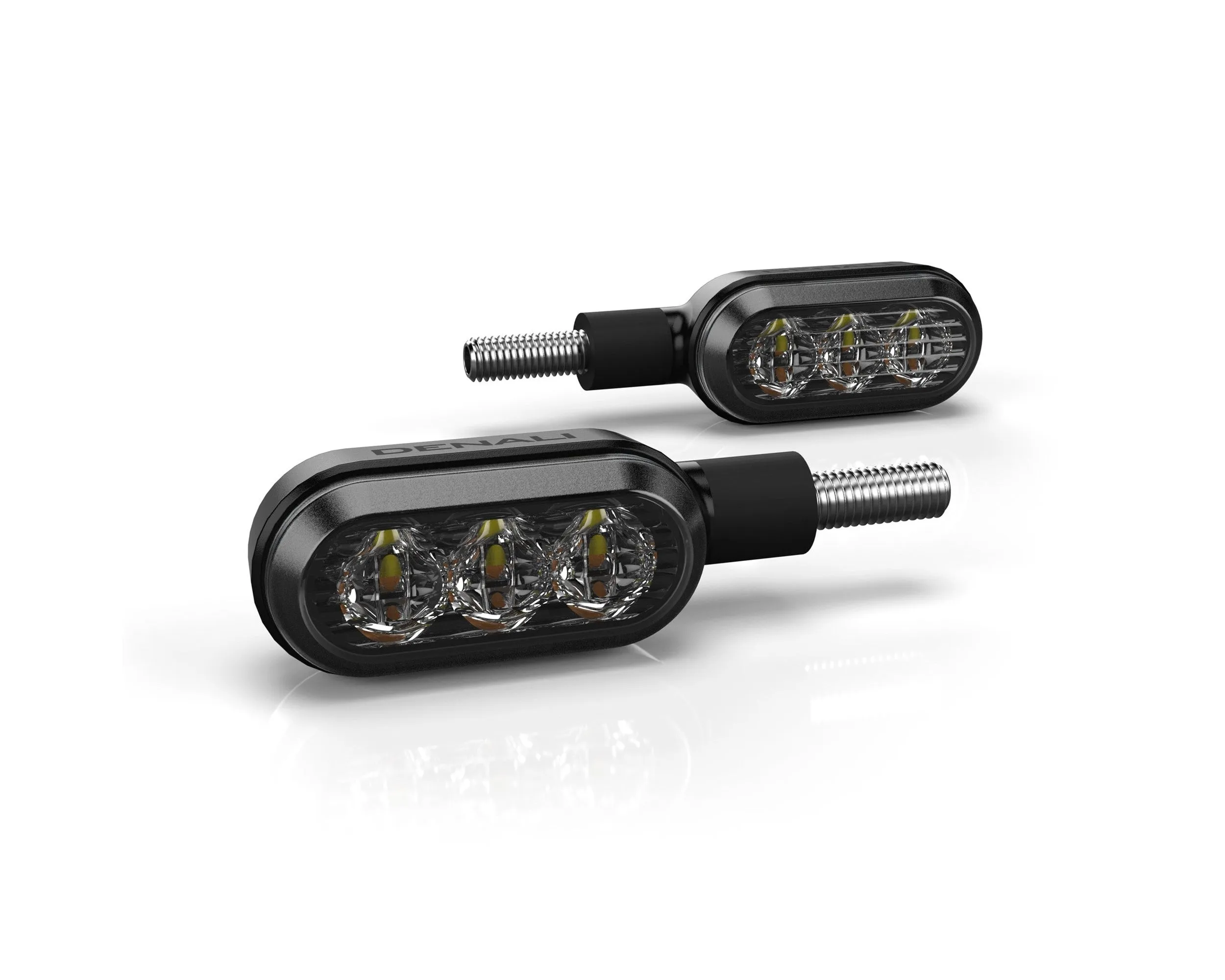 DENALI T3 Switchback LED Pods Front - Indicator / DRL - M8 Mount