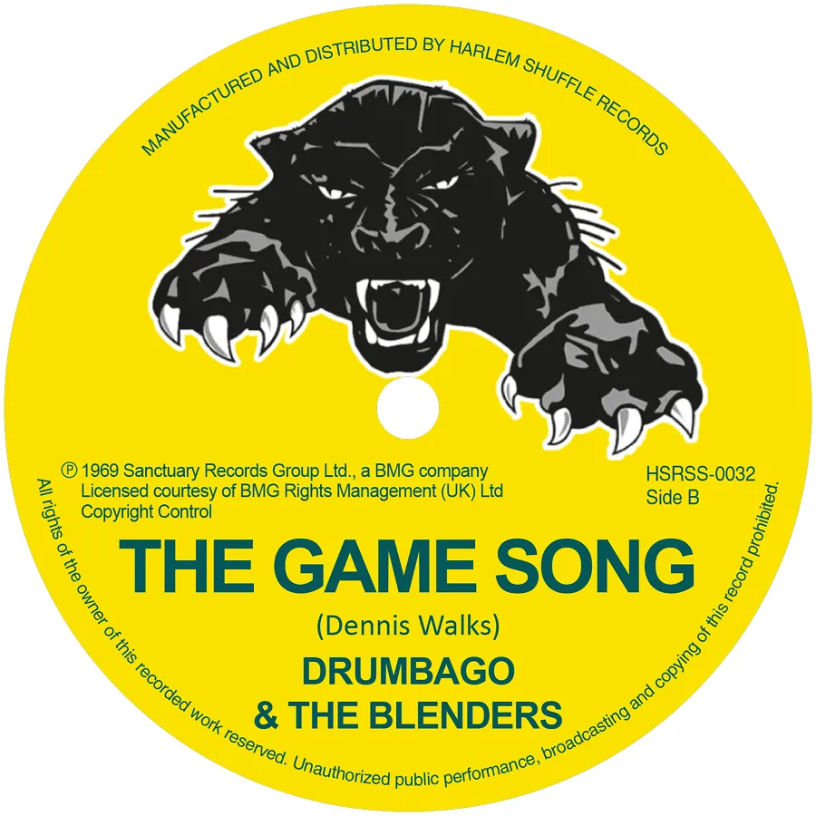 Dennis Walks "Belly Lick" c/w Drumbago & Blenders The Game Song (7")