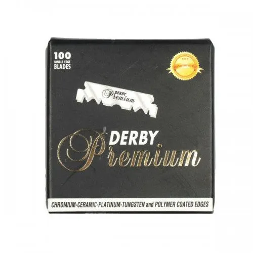 Derby Premium Super Stainless Single Edge Blades 100pack